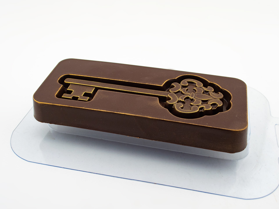 Подставка под ключ - форма пластиковая для шоколада