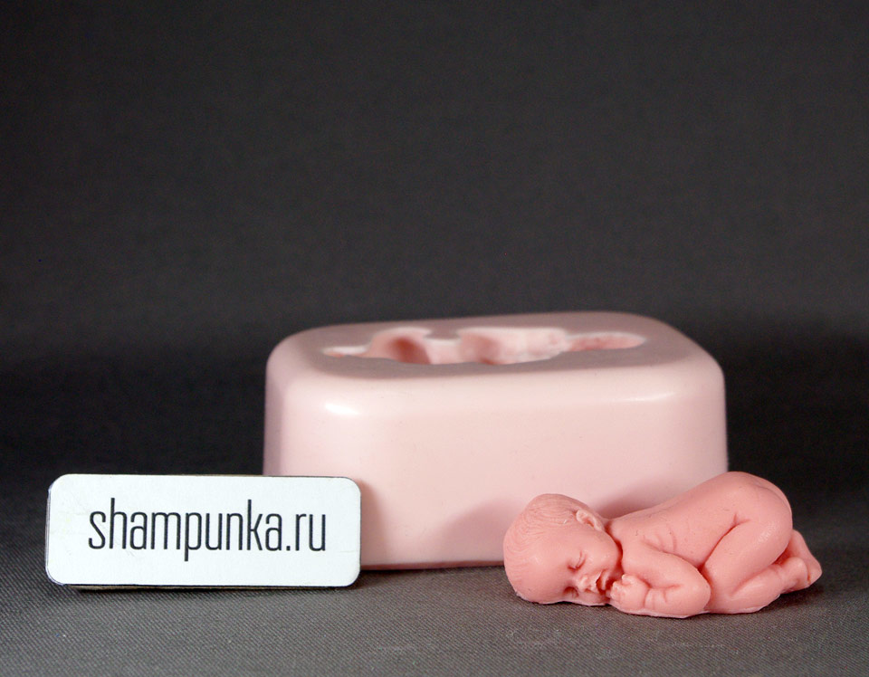 Малыш - силиконовая форма для мыла
