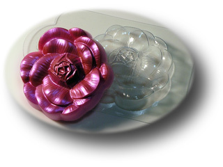 Чайная роза — форма пластиковая для мыла