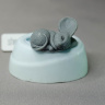 Мышка спит  — форма силиконовая для мыла объемная
