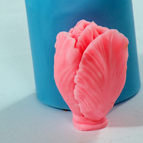 Тюльпан бутон 3 3D — форма силиконовая для мыла