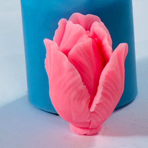 Тюльпан бутон 4 3D — форма силиконовая для мыла