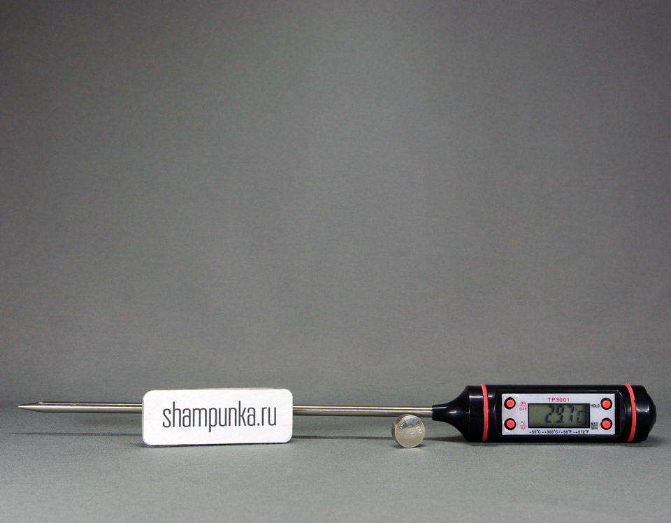 Термометр электронный ТP-3001 с щупом (-50 до +300 C)