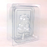 Бегемотик 3D (2 половинки) — форма пластиковая для мыла объемная