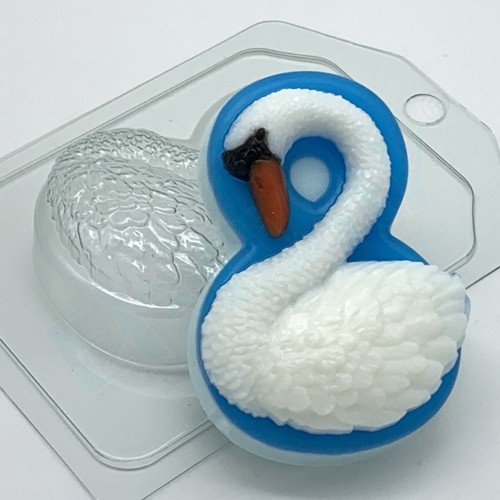 8 Марта/Лебедь — форма пластиковая для мыла
