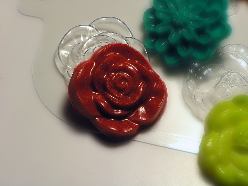 Цветочная поляна — форма пластиковая для шоколада