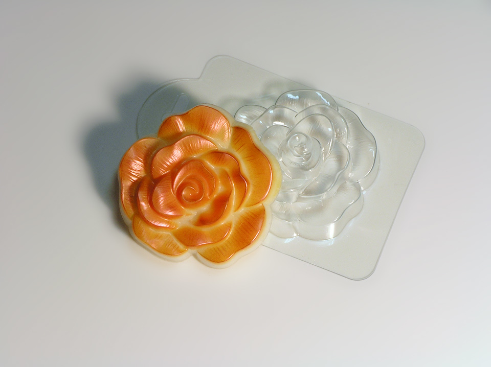 Дикая роза — форма пластиковая для мыла
