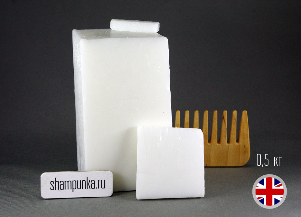Crystal Solid Shampoo — основа для твёрдого шампуня (белая, без лаурилсульфата натрия)