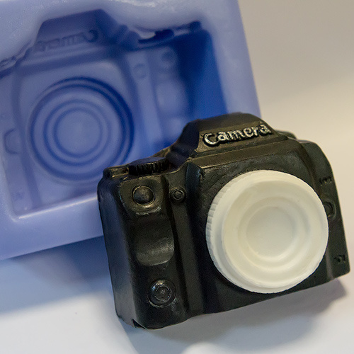 Камера 3D — форма силиконовая для мыла объемная