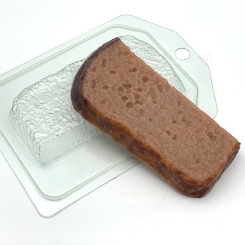 Хлеб черный — форма пластиковая для мыла
