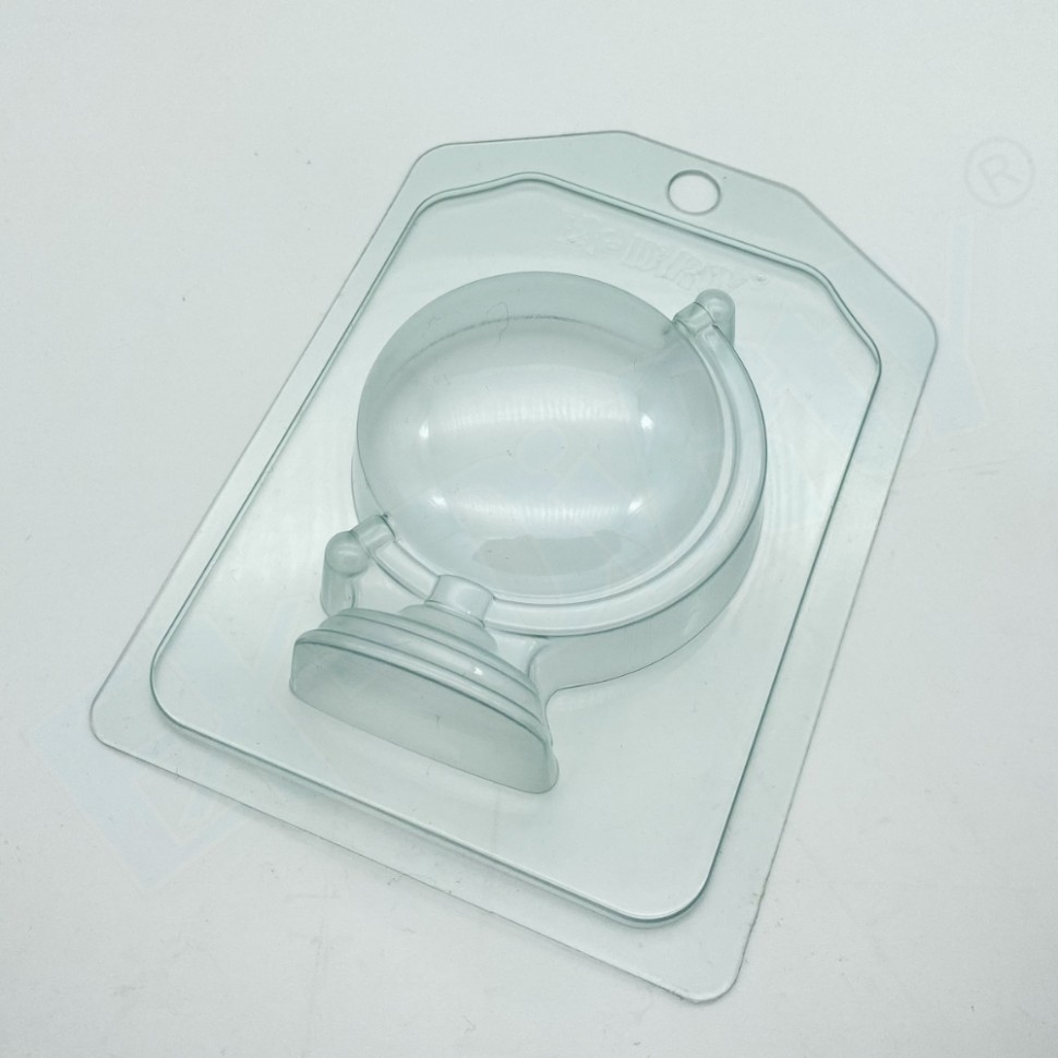 Глобус - форма пластиковая для мыла.