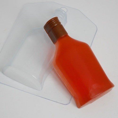 Бутылка коньяка — форма пластиковая для мыла